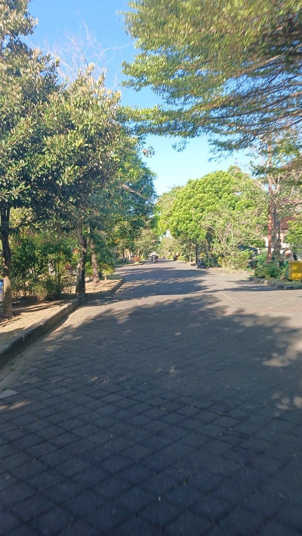 Foto Debu di Jalan Protokol Utama Utara